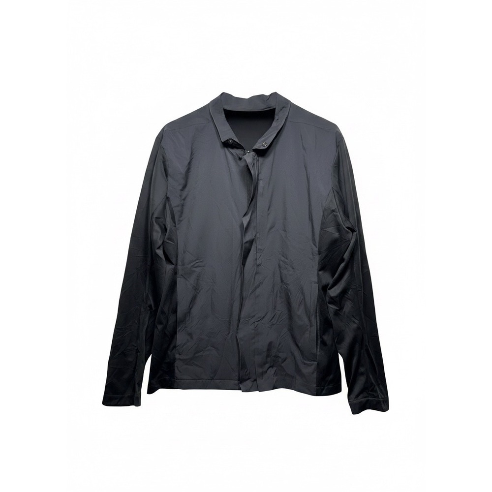 Lululemon Mens Mobility Jacket Black Full Zip Lightweight, Size Medium